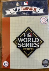 2023 Texas Rangers World Series Jersey Patch Card