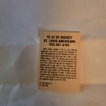 1993 Cracker Jack Baseball Mini Reprint Branch Rickey
