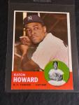 1963 Topps Elston Howard #60 Baseball Card