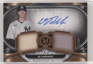 2021 Topps Museum Copper DJ LeMahieu Auto 31/50