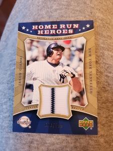 2004 Upper Deck Sweet Spot Jason Giambi Jersey Card