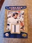 2004 Upper Deck Sweet Spot Jason Giambi Jersey Card