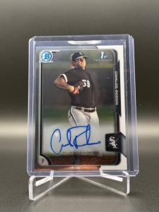 2015 Bowman Chrome Carlos Rodon Rookie Auto Card