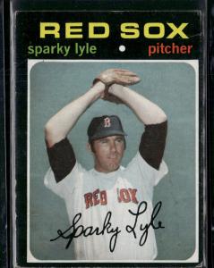 1971 Topps Sparky Lyle Baseball Card #649
