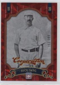 2012 Panini Cooperstown Buck Ewing #11 Red Crystal