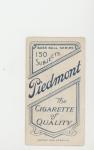 1909 T206 Willie Keeler Piedmont Baseball Card