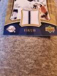 2004 Upper Deck Sweet Spot Jason Giambi Jersey Card