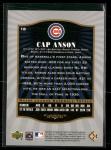 2001 SP Legendary Cuts Cap Anson Baseball Card