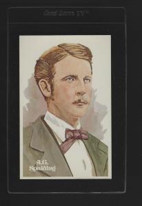 1980 Perez Steele A.G. Spalding Baseball Postcard