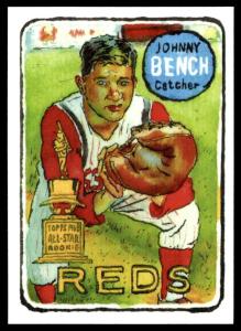 2025 Topps Johnny Bench Cincinnati Reds Card #49