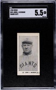 1928 W502 John McGraw HOF Manager Card