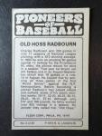 1974 Fleer Laughlin Old Hoss Radbourn #5 50% Off