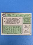 1974 Topps Bucky Dent Chicago White Sox Card
