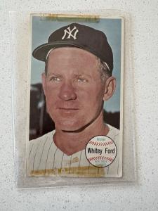 1964 Topps Giants Whitey Ford Baseball Card #7