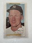 1964 Topps Giants Whitey Ford Baseball Card #7