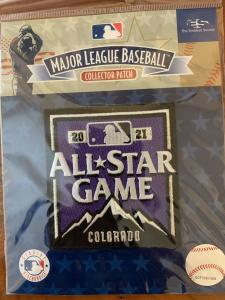 2021 All-Star Game Patch Colorado Rockies Jersey