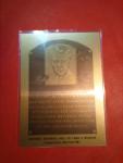 1981 Metallic Kenesaw Mountain Landis Plaque