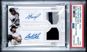Jose Altuve Gerrit Cole Dual Patch Auto /35