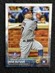 Jose Altuve 2015 Topps Opening Day Card