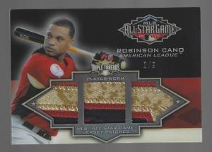 Robinson Cano 2012 Topps Triple Threads Patch 2/9