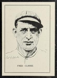 Fred Clarke 1950 Callahan Baseball Hall of Fame Card