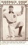 1948 Exhibit Baseball Card Hughie Jennings