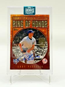 2009 Topps Archives Andy Pettitte Autograph Card