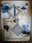Bernie Williams Jason Giambi 2002 Dual Relic Card