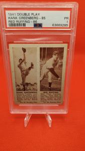 1941 Hank Greenberg & Red Ruffing HOF Card