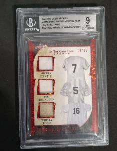 2024 Leaf ITG Game-Used Mickey Mantle Joe DiMaggio