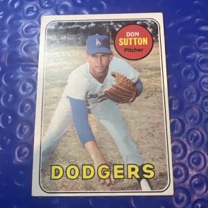 1969 Topps Don Sutton Baseball Card #216