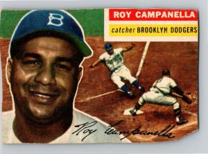 1956 Topps #101 Roy Campanella Brooklyn Dodgers Card