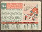 1959 Topps Sandy Koufax Baseball Card #163