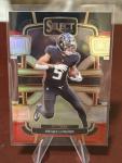 2023 Panini Select Drake London Black & Red Prizm
