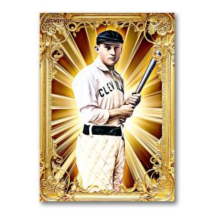 Jesse Burkett Signed Golden Icon Card 01/20