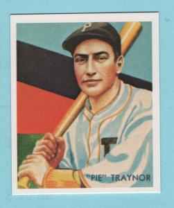 1935 Diamond Stars Pie Traynor #27 Card