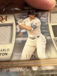 2022 Giancarlo Stanton Quad Relic Jersey 13/75