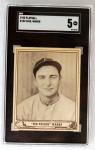 1939 Playball Paul Waner SGC 5 HOF Card