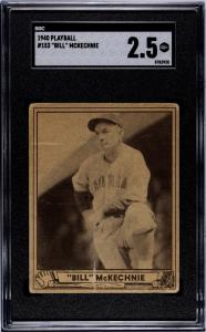 1940 Play Ball Bill McKechnie #153 Cincinnati Reds