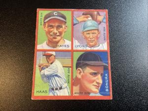 1935 Goudey 4-in-1 Ted Lyons & Friends
