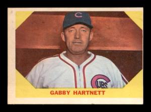 1960 Fleer Gabby Hartnett Baseball Card #29