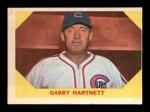 1960 Fleer Gabby Hartnett Baseball Card #29
