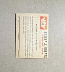 1960 Fleer Ed Barrow Baseball Card #23