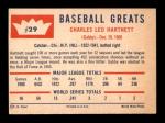 1960 Fleer Gabby Hartnett Baseball Card #29
