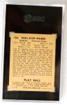 1939 Playball Paul Waner SGC 5 HOF Card