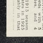 Fred Clarke 1950 Callahan Baseball Hall of Fame Card