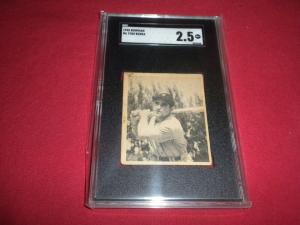 Yogi Berra 1948 Bowman Baseball Card #6 SGC 2.5