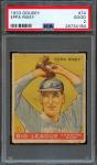 1933 Goudey Eppa Rixey #74 PSA 2 Card