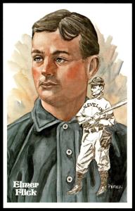 Elmer Flick 1980 Hall of Fame Sports Card