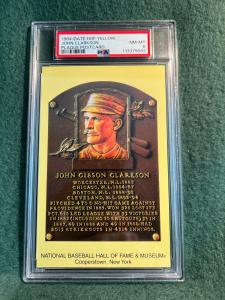 1964 John Clarkson HOF Postcard PSA 8